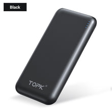 Load image into Gallery viewer, TOPK 10000mAh Power Bank 18W USB Type C External Batteries